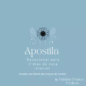 Imagem de capa para o Ebook Apostila (Devocional para 7 dias de cura interior)