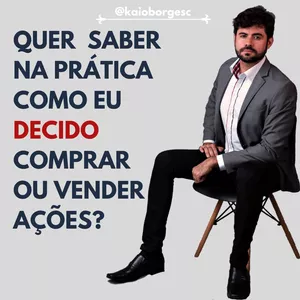 Decolei na bolsa>