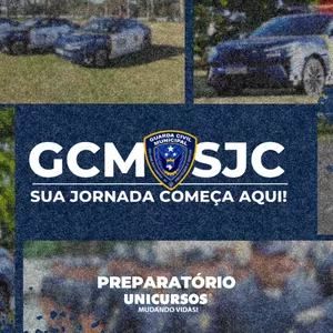 Imagem de capa para o Curso online GCM de SJC | Curso intensivo completo