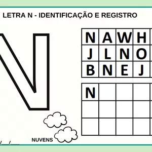 Imagem de capa para o Ebook Identificação e Registro Letras 
