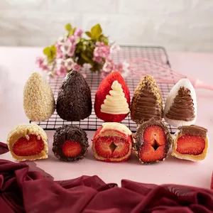 Imagem de capa para o Ebook Coxinha Gourmet com Morango