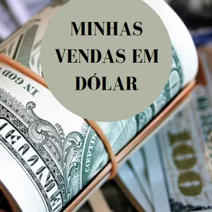 Imagem de capa para o Ebook Ebook Minhas Vendas Em Dólar