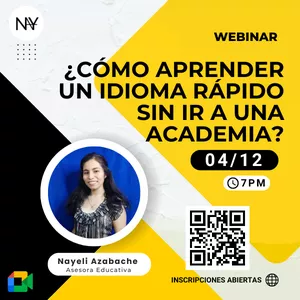 Imagen de portada para Curso online WORKSHOP: ¿Cómo aprender un idioma rápido sin ir a una academia?