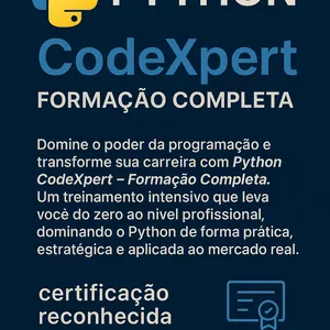 Imagem do curso Python CodeXpert – Formação Completa 