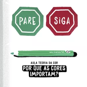 Imagem de capa para o Ebook Aula Teoria das cores