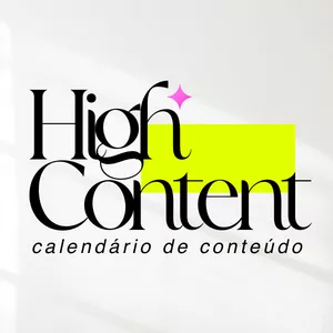 Imagem de capa para o Curso online High Content: calendário de conteúdo para redes sociais