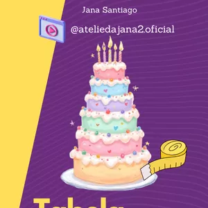 Imagem de capa para o Ebook Tabela Essencial dos Topos de Bolo