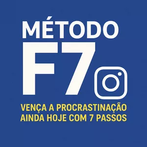 Imagem do curso Método F7 - A Fórmula Antiprocrastinação 