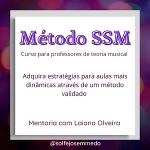 Imagem de capa para o Curso online Método Solfejo Sem Medo