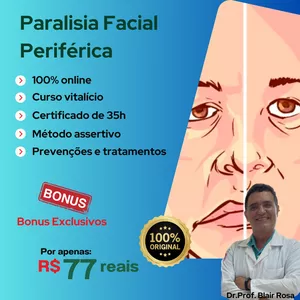 Imagem de capa para o Curso online Paralisia facial periférica 