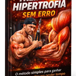 Imagem de capa para o Ebook Guia prático para ganho de massa muscular 