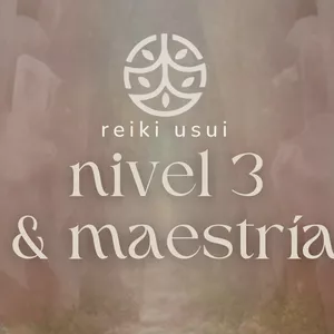 Imagen de portada para Curso online Reiki Usui Nivel 3 &amp; Maestría