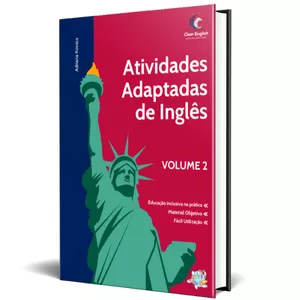 Imagem de capa para o Ebook Atividades Adaptadas de Inglês Volume 2