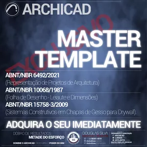 Imagem de capa para o Curso online Master Template ArchiCAD® 26 Padrão ABNT/NBR 6492/2021