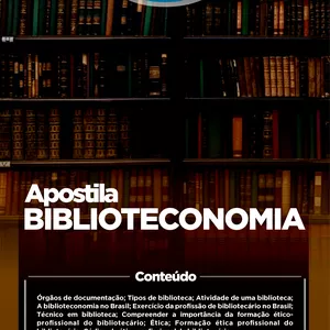 Imagem de capa para o Ebook Ebook Biblioteconomia