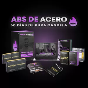 Imagem principal do produto ABS DE ACERO - 30 días de pura candela 🔥