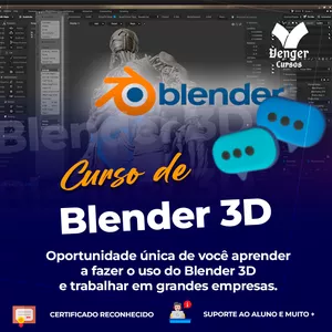 Imagem do curso Curso de Blender 3D