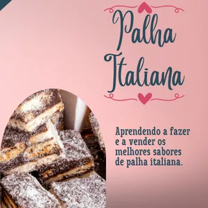 Imagem de capa para o Ebook Palha Italiana: 25 sabores deliciosos