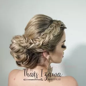 Imagem do curso videos avulso de penteado coque baixo com trancas 