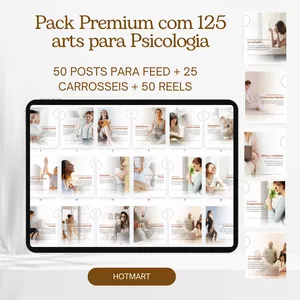 Imagem de capa para o Ebook Packs Premium para Psicologia