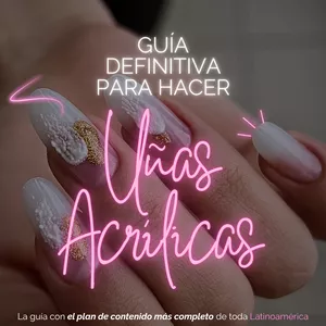 Imagen de portada para Ebook Guía Definitiva Profesional para Hacer Uñas Acrílicas