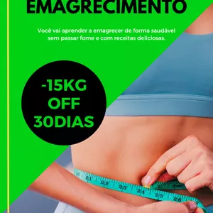 Imagem de capa para o Ebook Chá verde Detox 15kg off 30 dias