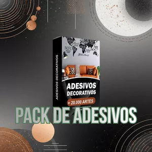Imagem do curso Pack de adesivos decorativos