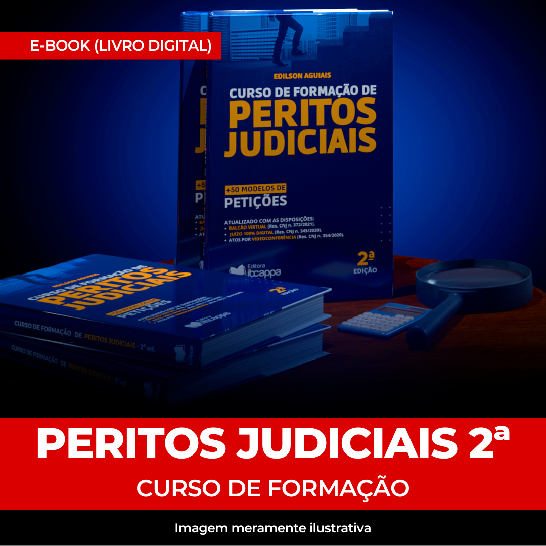 Imagem de E-book - Curso de Formação de Peritos Judiciais 2. ed (livro digital) criado por IBCAPPA Instituto na hotmart