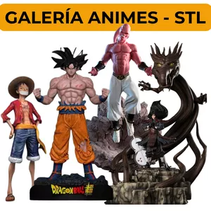 Imagen de portada para Ebook Galería Animes - STL