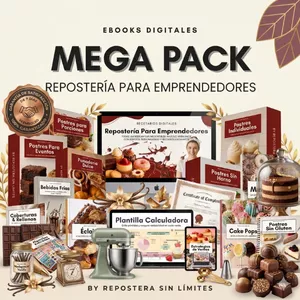 Imagen de portada para Curso online Mega Pack: Repostería para Emprendedores