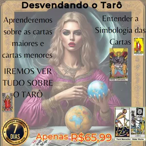 Imagem de Desvendando o Tarô criado por claudio vallespi barbosa na hotmart