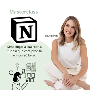 Imagem de capa para o Curso online Masterclass Notion