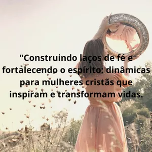 Imagem de capa para o Ebook "Fortalecendo a Comunhão:40 Dinâmicas Transformadoras para Mulheres Cristãs"