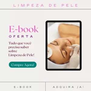 Imagem do curso zE-Book Limpeza de Pele