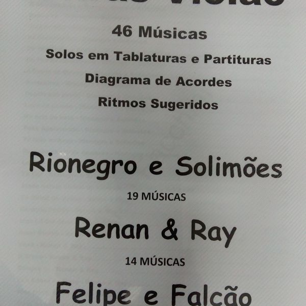 Apostila De Cifras Para Violao Rionegro E Solimoes Renan Ray Felipe Falcao Alan Facchini Learn A New Skill Ebooks Or Documents Hotmart Renan e ray ta dificil de voltar a d. renan ray felipe