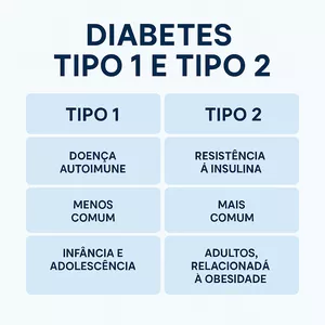 Imagem de capa para o Ebook Diabetes tipo 1 e 2 (DIETA LOW CARB)