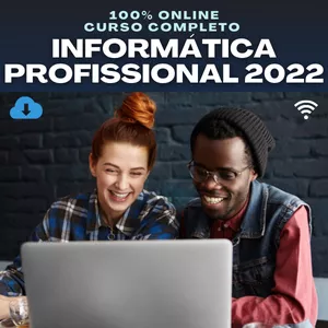 Imagem de capa para o Curso online INFORMÁTICA PROFISSIONAL 2022