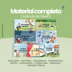 Imagem de capa para o Ebook Material Completo Infantil III - Kairós