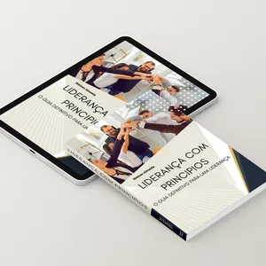 Imagem de capa para o Ebook Liderança Com Principios : O Guia Definitivo para uma Liderança