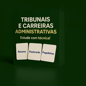 Imagem de capa para o Curso online COMBO 7 – Tribunais e Carreiras Administrativas (R$197)
