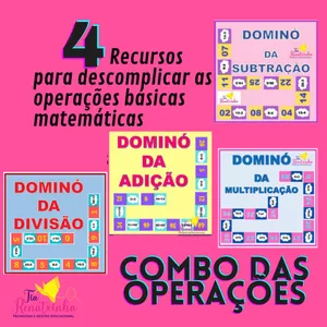 Imagem de capa para o Ebook Combo das Operações 
