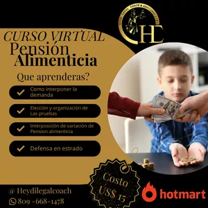 Miniatura oficial del curso Pensión Alimenticia en Hotmart