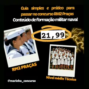Imagem de capa para o Ebook Guia simples e prático para passar no concursoRM2 PRAÇAS