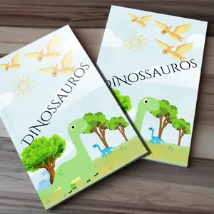 Imagem de capa para o Ebook Dinossauros 