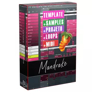 Template Fl Studio Base de Funk Lacoste Sport Projeto Sampl