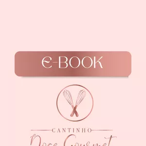 Imagem de capa para o Ebook E-book Cantinho Doce Gourmet