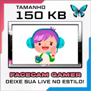 Imagem de capa para o Curso online Facecam Gamer Borboletas da fada