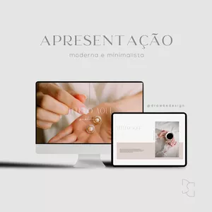 Imagem de capa para o Ebook Template Apresentação Modern - Drawbe