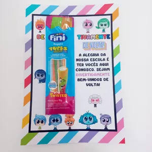 Imagem de capa para o Ebook Cartão volta às aulas Divertidamente + Fini