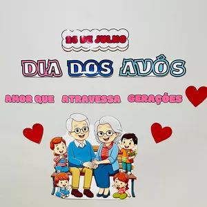 Imagem de capa para o Ebook Painel dia dos avós